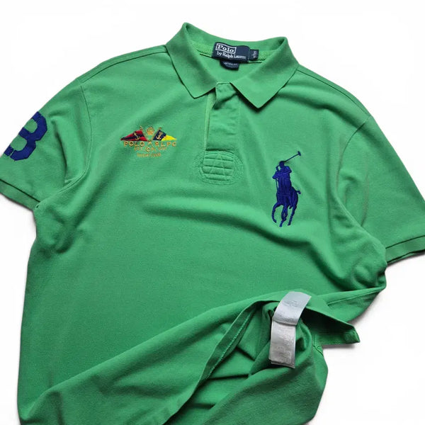[BUNJANG] Polo Ralph Lauren Big Pony Yacht Club PK Collar T-shirt (Size L) / [3일간 20%할인] [L] 폴로 랄프로렌 빅포니 요트클럽 PK 카라티