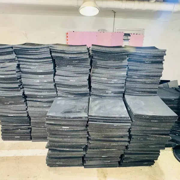 [BUNJANG] Used Rubber Gym Flooring Blocks (Approx. 550-600 pcs) / 고무블럭 헬스장블럭 중고 600장 판매합니다
