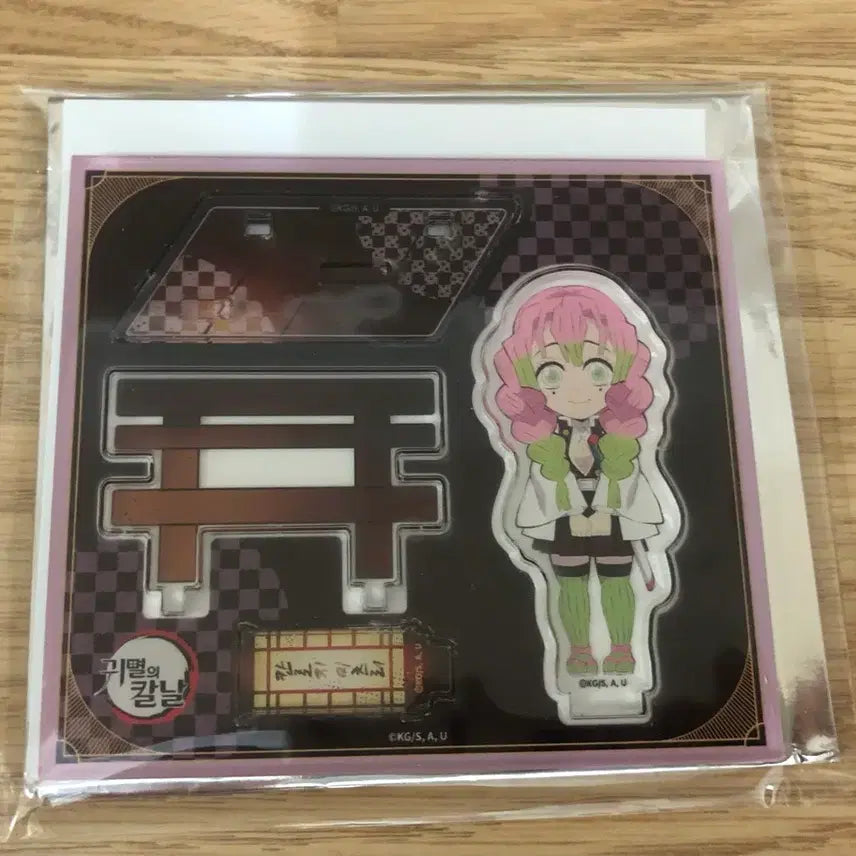 [BUNJANG] Demon Slayer Kanroji Mitsuri Mini Acrylic Stand / 귀멸의칼날 귀칼팝업 칸로지 미츠리 미니 아크릴스탠드