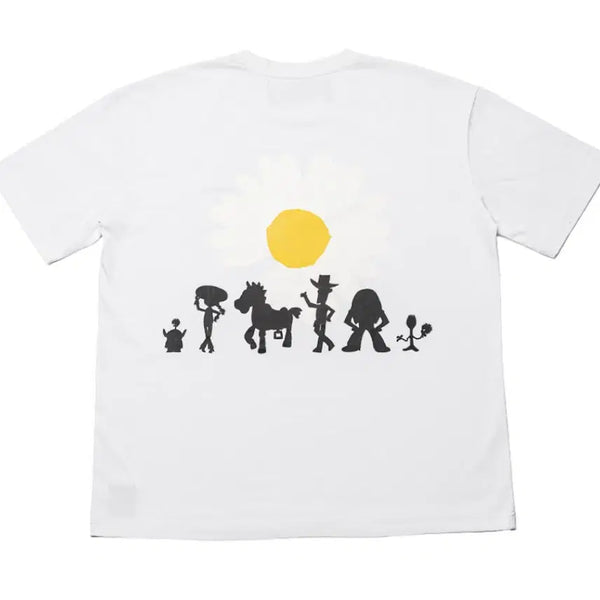 [BUNJANG] PEACEMINUSONE x Toy Story The Firstpan T-Shirt White / 피스마이너스원 x 토이 스토리 더 퍼스트팬 티셔츠 05 화이트