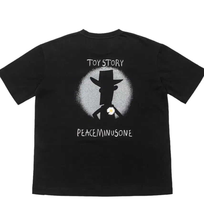 [BUNJANG] PEACEMINUSONE x Toy Story The First Fan T-Shirt 02 Black / 피스마이너스원 x 토이 스토리 더 퍼스트팬 티셔츠 02 블랙