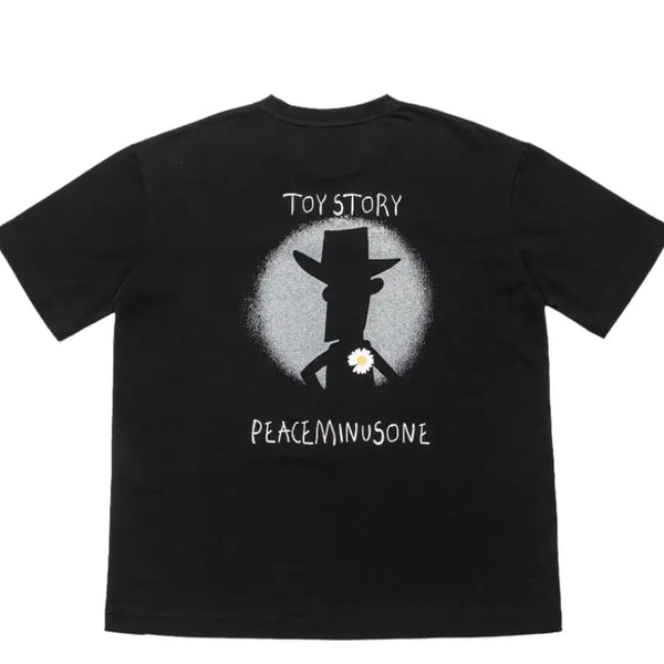 [BUNJANG] PEACEMINUSONE x Toy Story The First Fan T-Shirt 02 Black / 피스마이너스원 x 토이 스토리 더 퍼스트팬 티셔츠 02 블랙