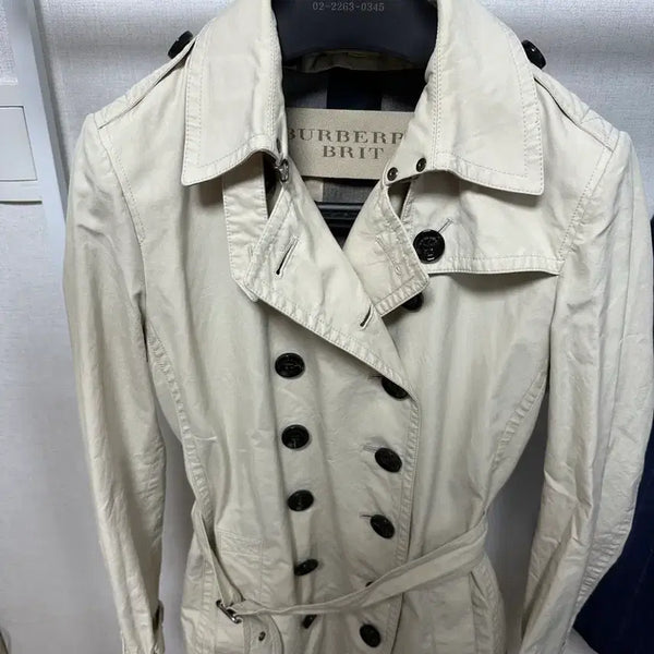 [BUNJANG] Burberry Trench Coat Women's / 버버리 트렌치코트 55