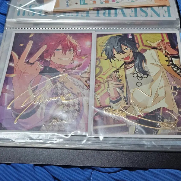 [BUNJANG] Ensemble Stars!! Rinne & Nikki Rare Autograph Sticker Bundle Set / 앙스타 린네와 니키 싸인스티커 레어 일괄판매