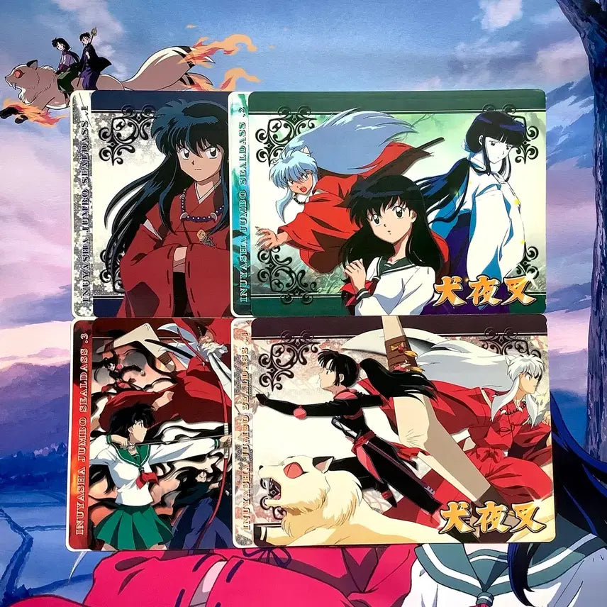 [BUNJANG] Inuyasha Jumbo Seal Sticker Set (Series 1) / (1탄) 이누야샤 점보 씰 스티커  일괄