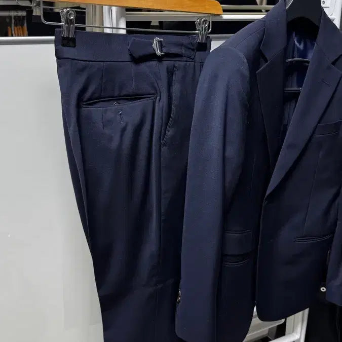 [BUNJANG] Navy Custom Fit Summer Suit for Men / 하계용 남자 맞춤수트 네이비 수트