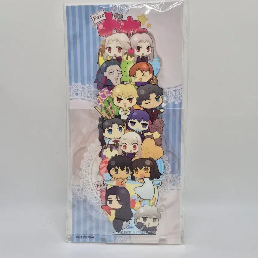 [BUNJANG] Fate/Zero Cafe Acrylic Standee Set - Irisviel, Gilgamesh, Sakura, Rin, Illya, Kiritsugu / 페이트 제로 카페 아크릴 스탠드 아이리 길가 사쿠라 린 이리야 키리츠구