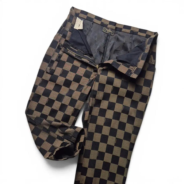 [BUNJANG] Fendi Checkerboard Monogram Capri Pants / [3일간 20%할인] [28] 펜디 체커보드 모노그램 카프리팬츠