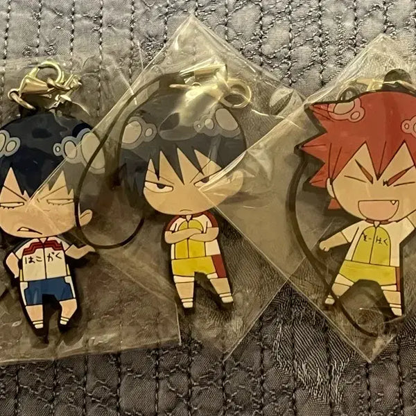 [BUNJANG] Gekkan Shoujo Nozaki-kun Character Keychains Set of 3 / 겁쟁이페달 캐릭터 키링 3종 일괄