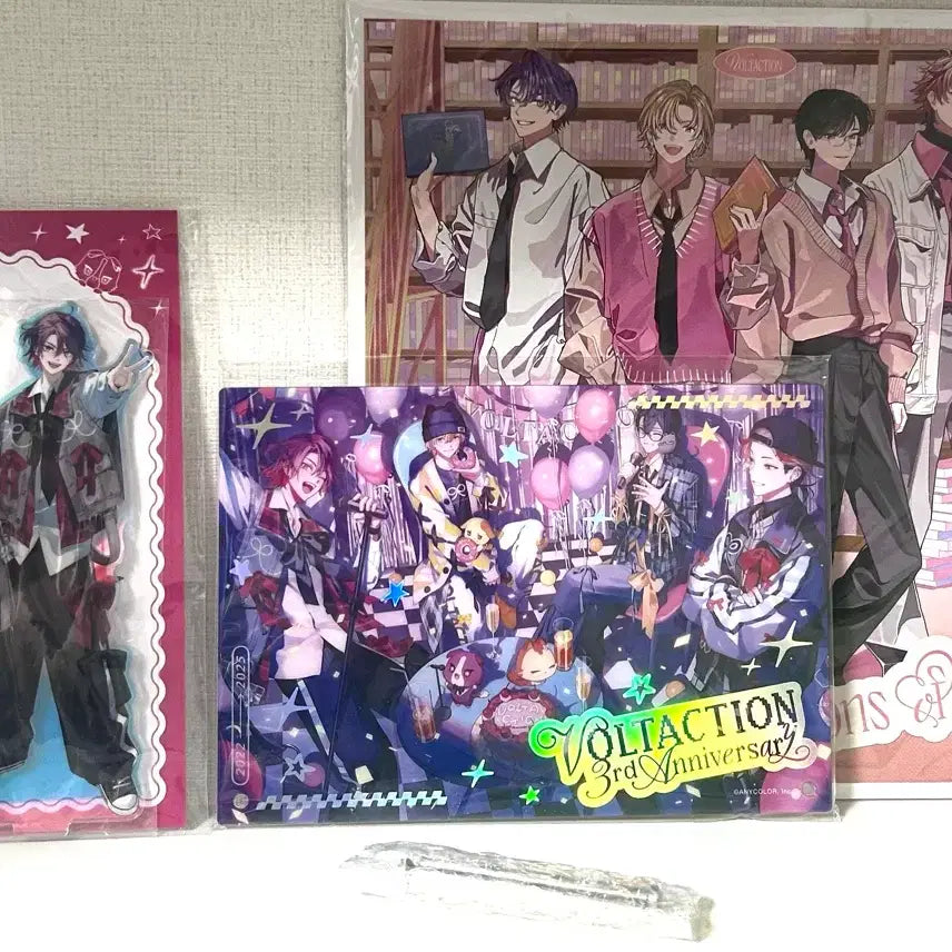 [BUNJANG] Nijisanji Hibari 3rd Anniversary Acrylic Panel & Album POB Bundle Set / 일괄 니지산지 볼택션 3주년 히바리 아크릴 + 판넬 + 앨범 특전