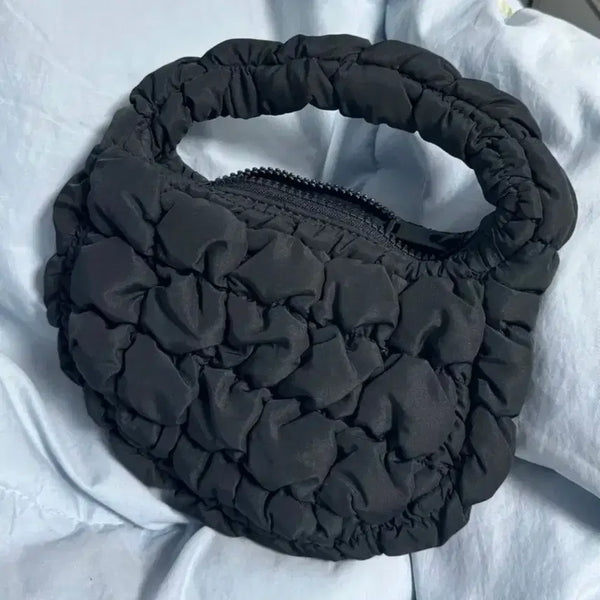 [BUNJANG] COS Quilted Micro Bag Black / 코스 퀄티드 마이크로백 블랙 구름빵 미니