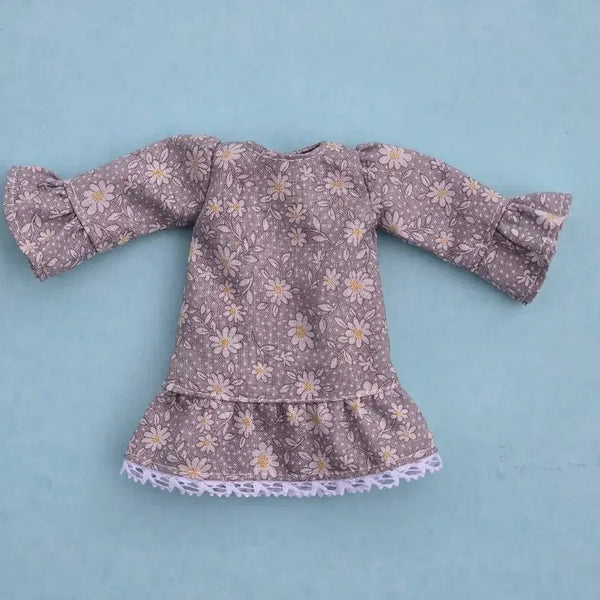 [BUNJANG] Handmade Floral Dress for Blythe & Licca Dolls / 브라이스 원피스