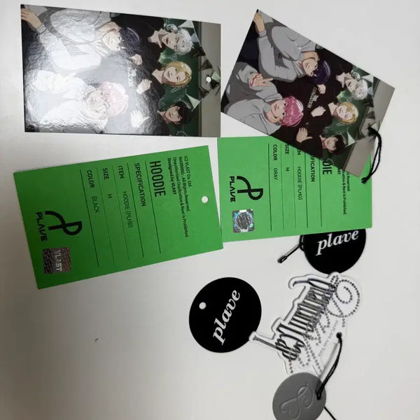 [BUNJANG] PLAVE Clothing Tag Bundle Set / 플레이브 후드티 의류택 일괄판매