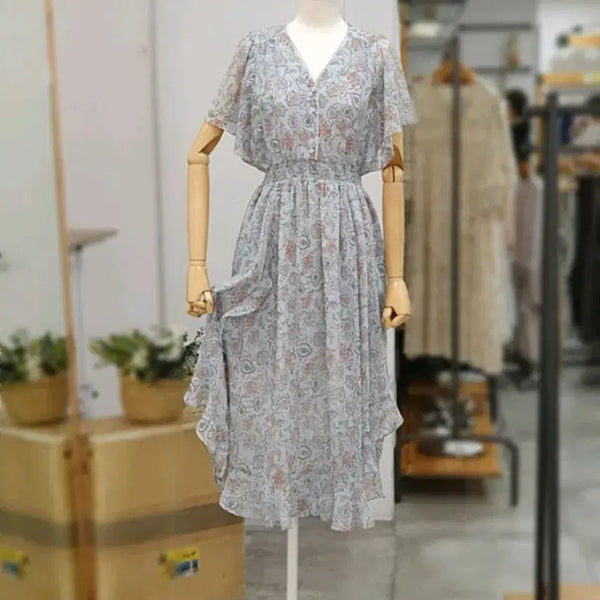 [BUNJANG] Thursday Island Short Sleeve Long Dress / 써스데이아일랜드 반팔 롱원피스 팔아요