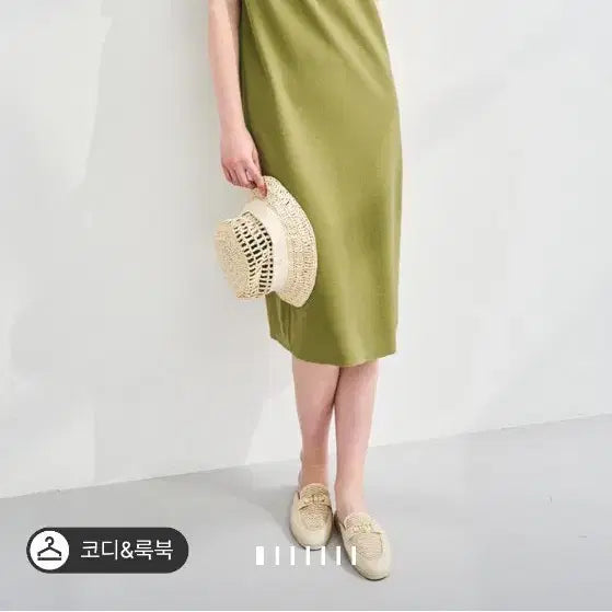 [BUNJANG] Rat By T Sailor Collar Stripe Long Dress / 래트바이티