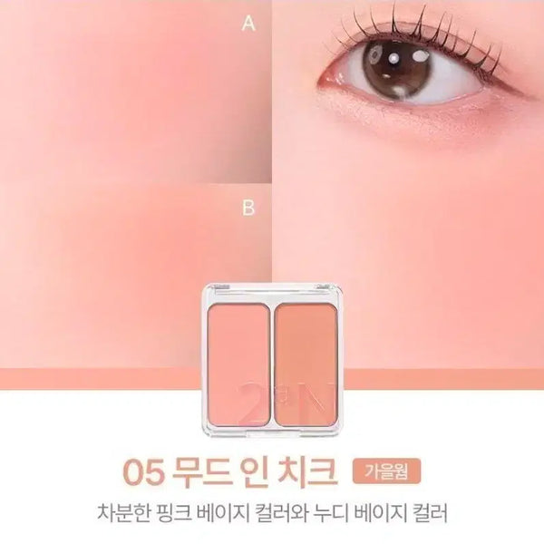[BUNJANG] 2A(N) Dual Cheek Mood In Cheek / 투에이엔 듀얼치크 무드 인 치크