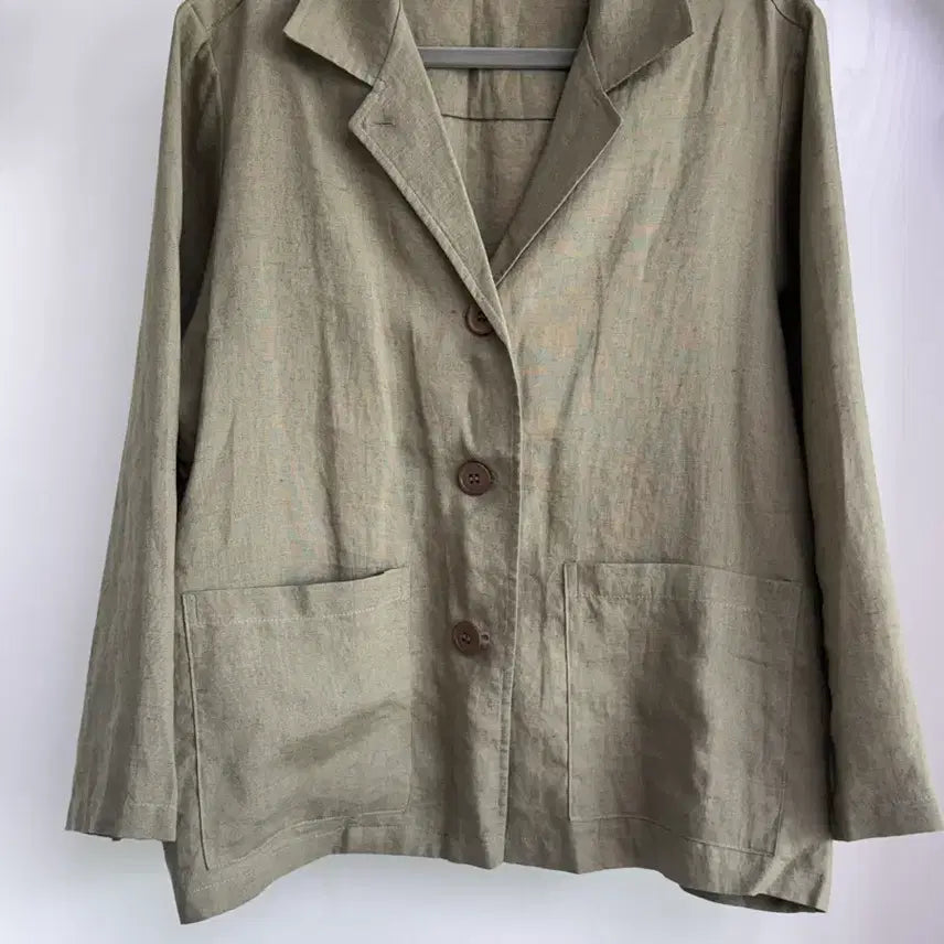 [BUNJANG] Table Studio Linen Jacket / 테이블스튜디오 린넨 자켓