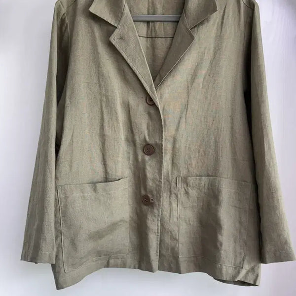 [BUNJANG] Table Studio Linen Jacket / 테이블스튜디오 린넨 자켓
