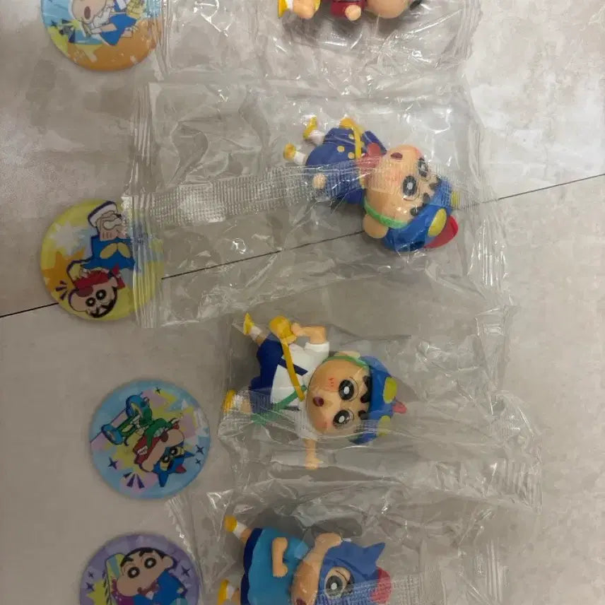 [BUNJANG] Crayon Shin-chan Figure 4-Piece Bundle Set / 짱구는못말려 피규어 4종 일괄
