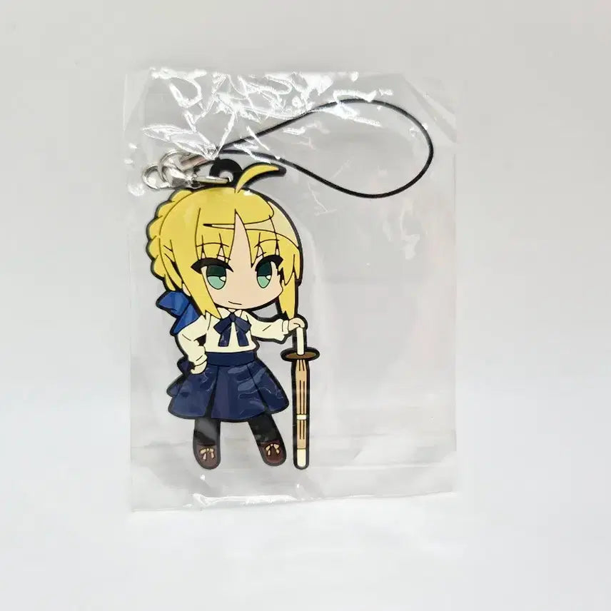 [BUNJANG] Fate/stay night Saber Rubber Strap / 페이트 스테이 나이트 러버 스트랩 세이버