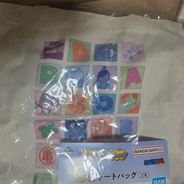 [BUNJANG] Dragon Ball Ichiban Kuji C Prize Character Tote Bag / 드래곤볼 제일복권 c상 캐릭터 토트백