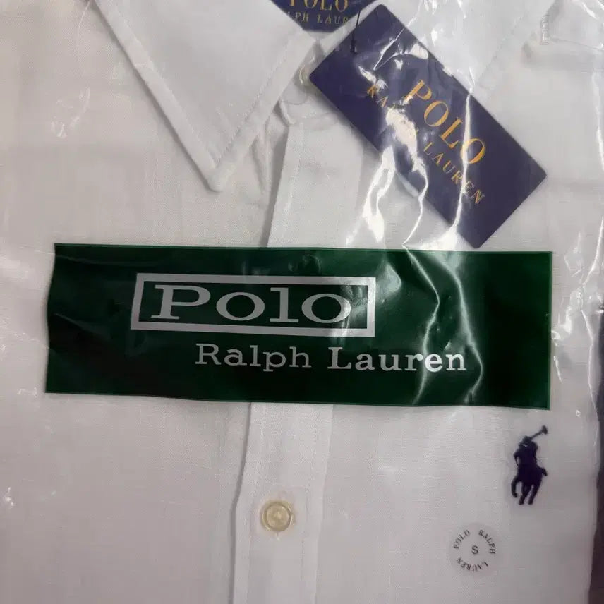 [BUNJANG] Ralph Lauren 100% Linen White Shirt XS / 새제품) 랄프로렌 폴로셔츠 린넨 100 화이트셔츠 XS