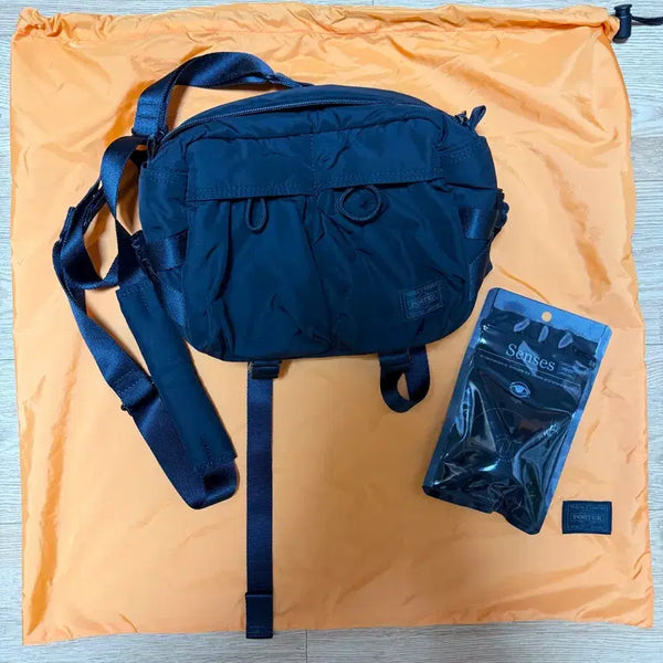 [BUNJANG] Porter Sensiz Shoulder Bag (Black) / 포터 센시즈 숄더 백(블랙)