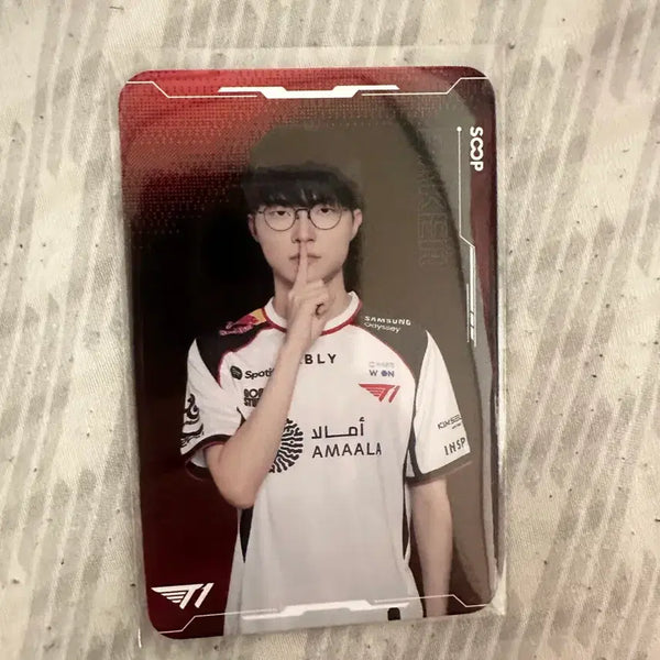 [BUNJANG] T1 Faker Photocard / Soop t1 페이커 포토카드