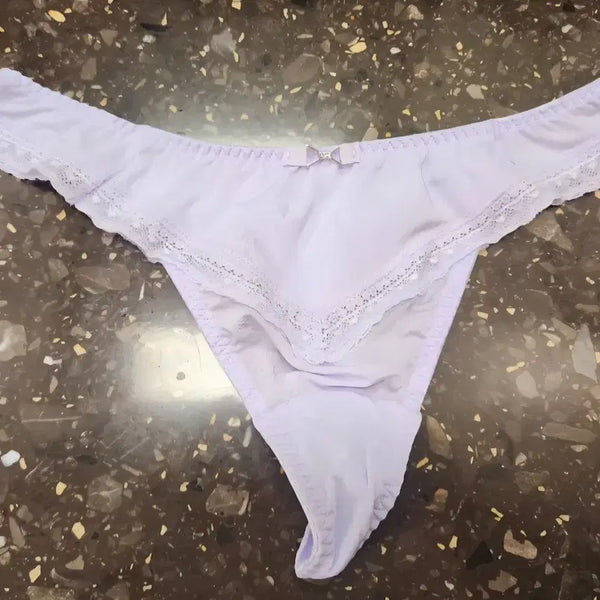 [BUNJANG] Silky Violet Women's Thong (Used) / (중고) 실키한 바이올렛 여성 티팬티