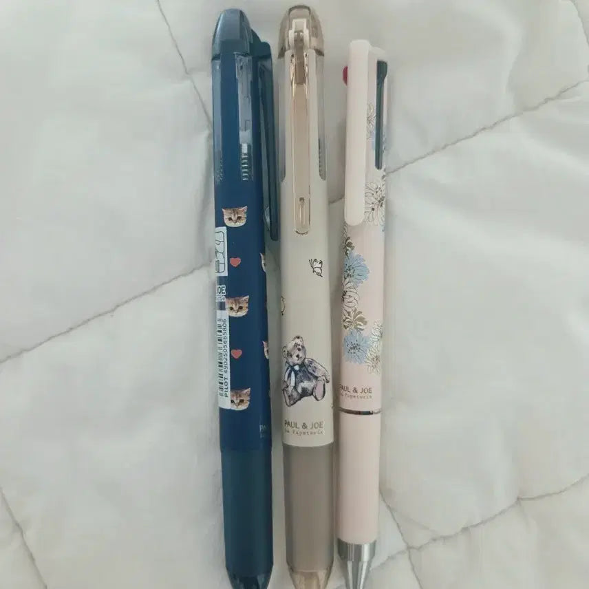 [BUNJANG] Paul & Joe Hightech Coleto Bear Latte Nunet Heart Juice Up Ballpoint Pen Set / 폴앤조 하이테크 콜레토 베어라떼 누넷하트 쥬스업 볼펜 세트