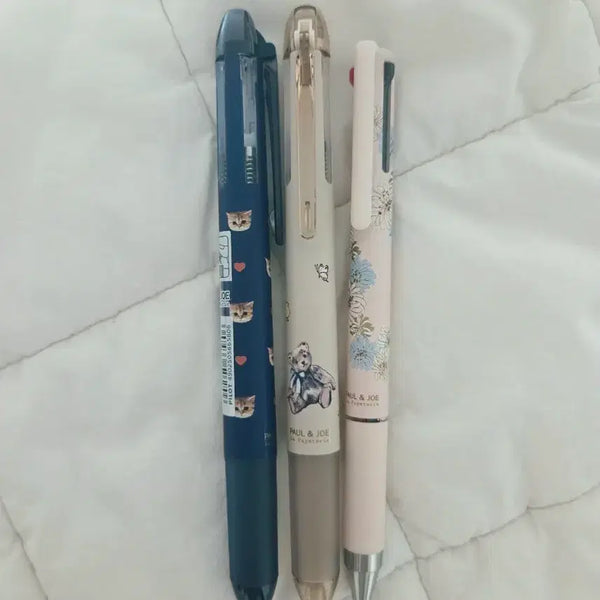[BUNJANG] Paul & Joe Hightech Coleto Bear Latte Nunet Heart Juice Up Ballpoint Pen Set / 폴앤조 하이테크 콜레토 베어라떼 누넷하트 쥬스업 볼펜 세트
