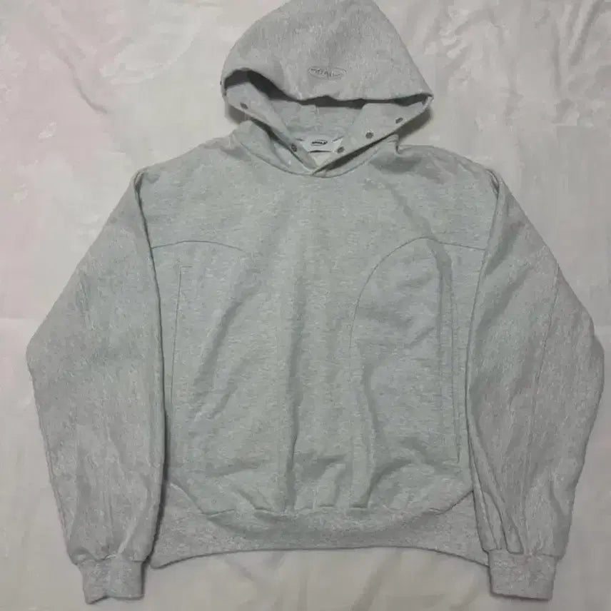 [BUNJANG] Grailz Geometry Hoodie Light Grey Size 1 (XL) / 그레일즈 GEOMETRY HOODIE 1사이즈(XL)