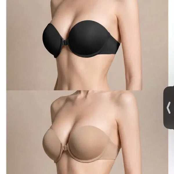 [BUNJANG] KindaMii Off-Shoulder Bra Skin Color (Sealed) / 카인다미 오프숄더 브라 스킨c 미개봉새상품