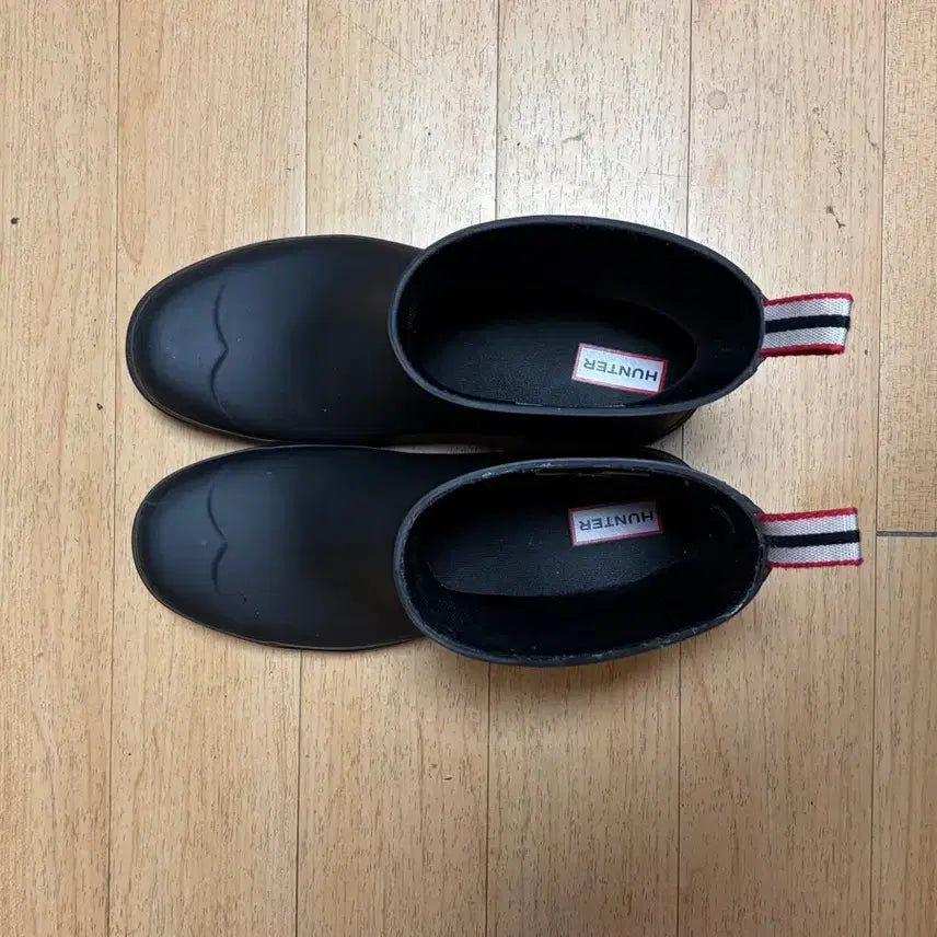 [BUNJANG] Hunter Play Short Rain Boots Black / [280] 헌터 플레이 숏 레인부츠 블랙