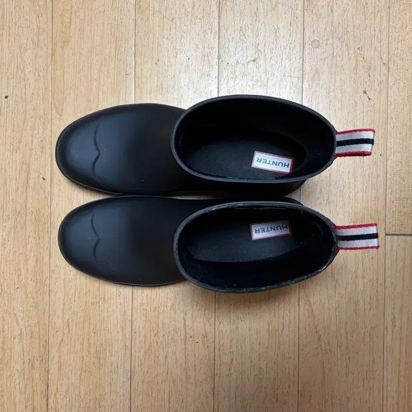 [BUNJANG] Hunter Play Short Rain Boots Black / [280] 헌터 플레이 숏 레인부츠 블랙