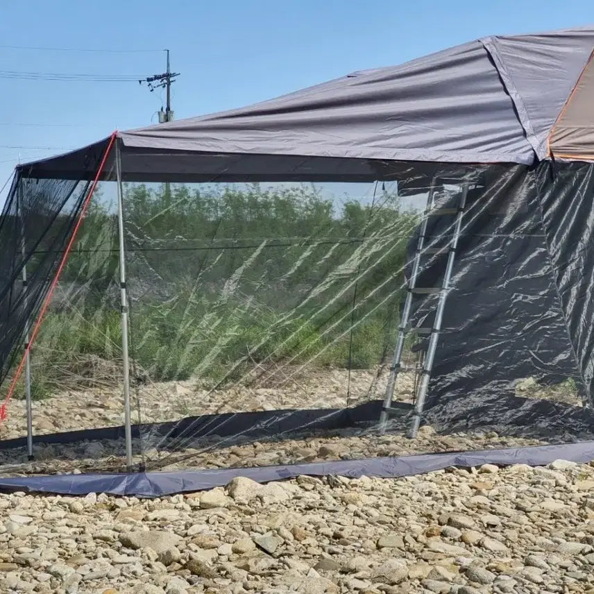 [BUNJANG] Stojiworks Rooftop Tent Mosquito Net Annex Room / 스토지웍스 루프탑텐트 모기장 어넥스룸