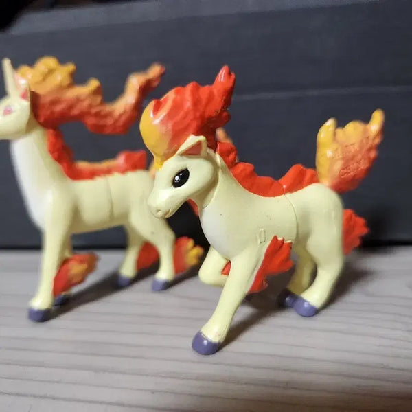 [BUNJANG] Takara Tomy Pokémon MonColle First Edition Ponyta & Rapidash Figure Set / (포켓몬/타카라토미) 몬코레 초판 포니타&날쌩마 세트 피규어