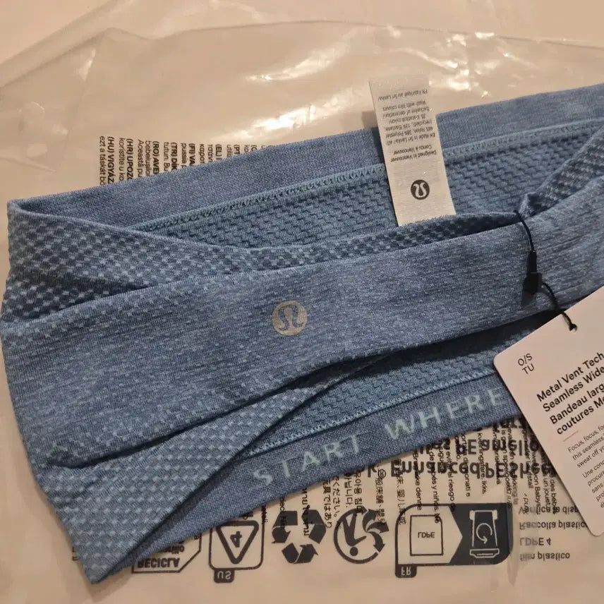 [BUNJANG] Lululemon Metal Vent Tech Seamless Headband Foam/Preb / 룰루레몬 메탈벤트테크 심리스 헤어밴드