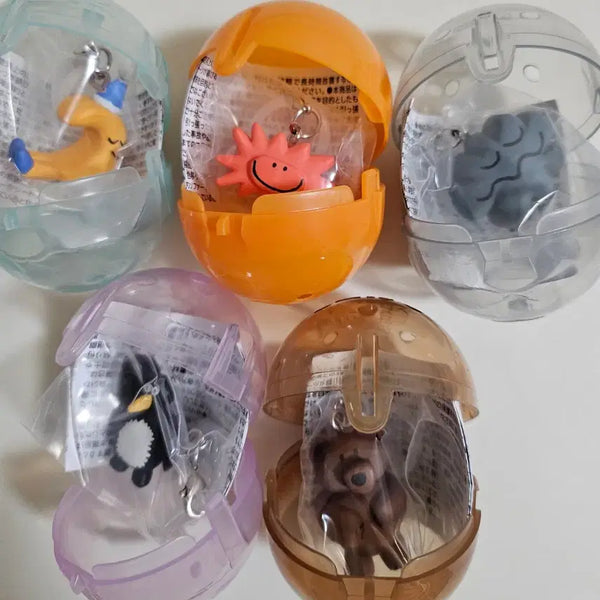 [BUNJANG] Daisuke Kondo Kuma (Bear) Medajirushi Keyring Gacha (Sealed) / 다이스케콘도 곰(kuma) 메지루시 키링 가챠 (미개봉)