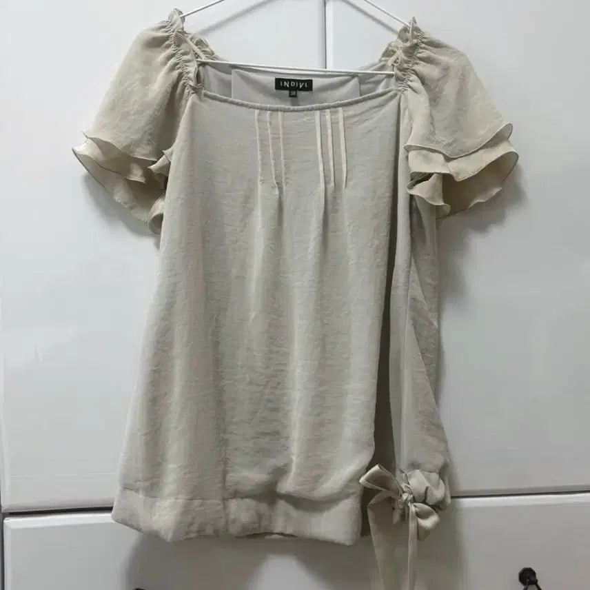 [BUNJANG] Vintage Mori Girl Mute Blouse / 카메빈티지 대대장 뮤트 블라우스 카라하나 일본 빈티지 모리걸