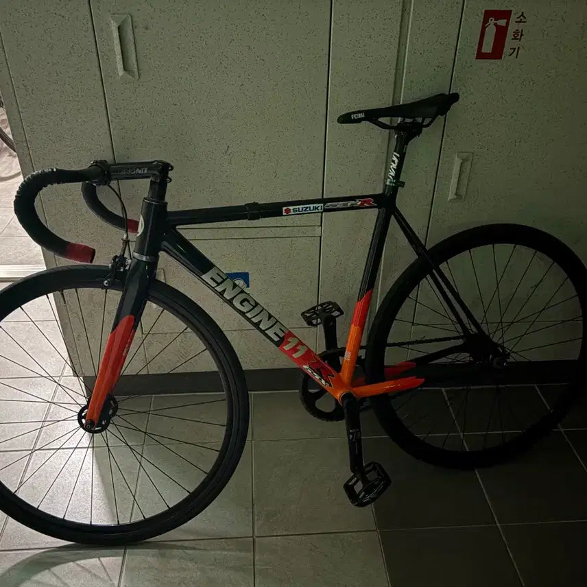 [BUNJANG] Engine 11 Blast M Size Orange / 엔진11 블라스트 m사이즈 개급처