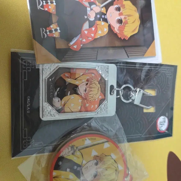 [BUNJANG] Demon Slayer Agatsuma Zenitsu Goods Set / 귀멸의 칼날 아가츠마 젠이츠 굿즈 세트