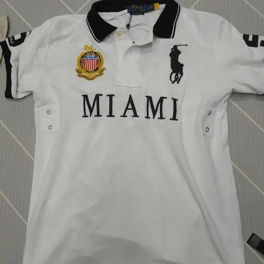 [BUNJANG] Polo Ralph Lauren Miami Big Pony T-Shirt L / 폴로 랄프로렌 마이애미 빅포니 반팔티 L