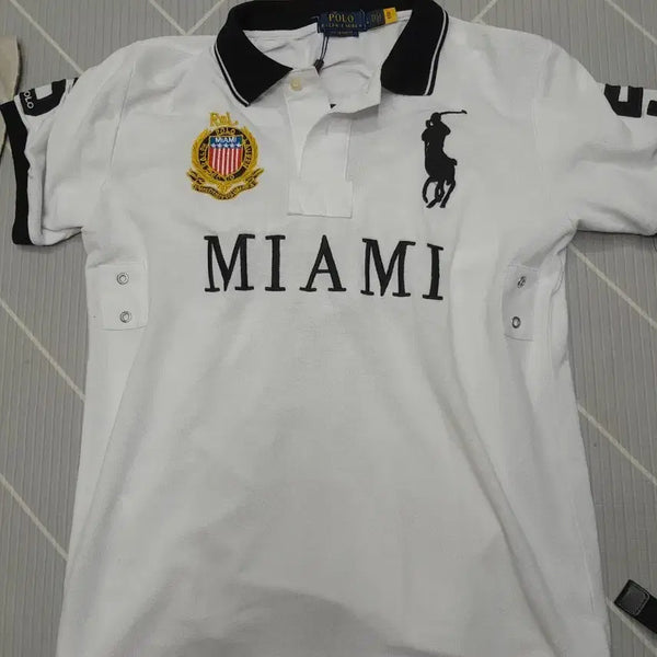 [BUNJANG] Polo Ralph Lauren Miami Big Pony T-Shirt L / 폴로 랄프로렌 마이애미 빅포니 반팔티 L
