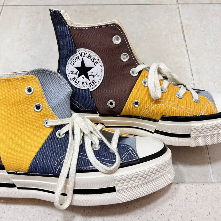 [BUNJANG] Converse Chuck 70 Plus High Mashup 245 / 컨버스 척 70 플러스 하이 매쉬업 245