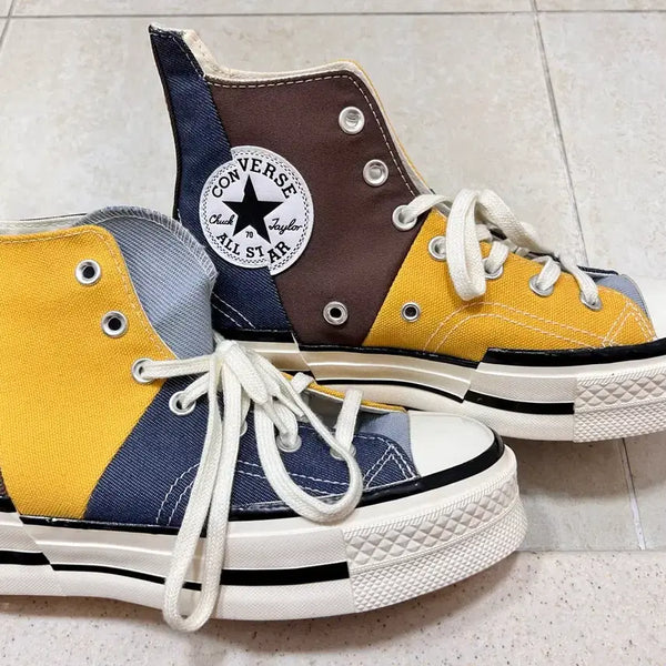 [BUNJANG] Converse Chuck 70 Plus High Mashup 245 / 컨버스 척 70 플러스 하이 매쉬업 245