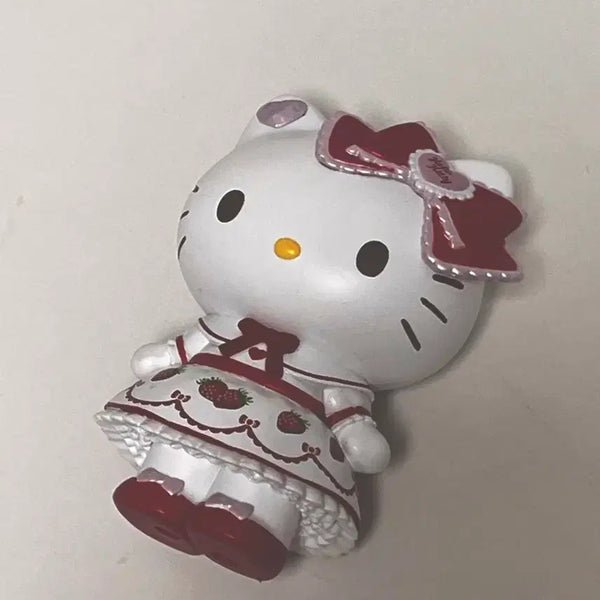 [BUNJANG] Sanrio Hello Kitty Strawberry Dress Figure / 산리오 헬로키티 딸기드레스 피규어