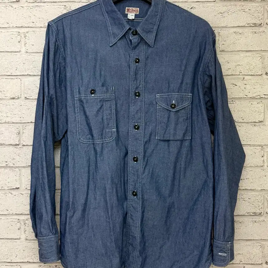[BUNJANG] Militora LOT208 Chambray Shirt XL / 밀리토라 LOT208 샴브레이 셔츠 XL사이즈