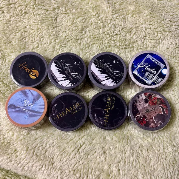 [BUNJANG] Healer 8-Type Masking Tape Set / 1차BL 힐러 마스킹 테이프 마테 8종 일괄 비공굿 스티커