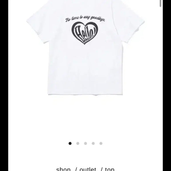 [BUNJANG] Rocci Rocci Short Sleeve T-Shirt / 로씨로씨 반팔 티셔츠 Rocci Rocci